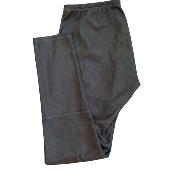 Pete & Greta Johnny Was Faux Suede Dark Brown Pull On Legging Pants Size Medium - Picture 4 of 6